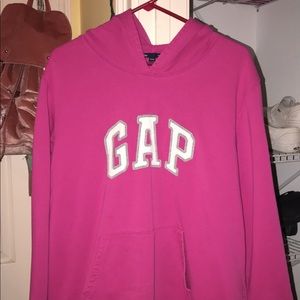 A GAP sweat shirt